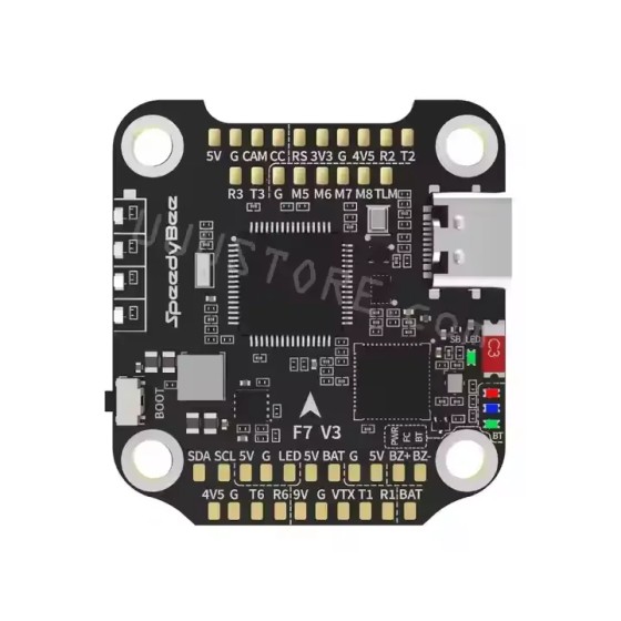 Hot Sales SpeedyBee F7 V3 BL32 50A 30x30 UAV Parts Stack F. Controller Module Integrated Betaflight OSD for Drones